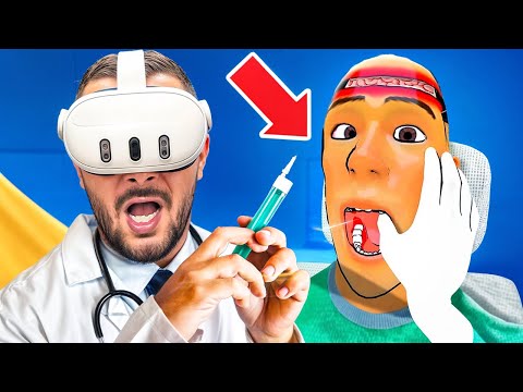 DOKTOR OLUP AMELİYAT YAPTIM | SURGEON SIMULATOR VR @Kartagiller