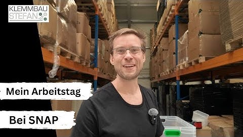 So arbeite ich bei SNAP: Roboterlager & neues Studio - Behind the Scenes