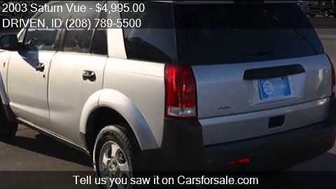 2003 Saturn Vue Base Fwd 4dr SUV for sale in Boise, ID 83704