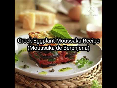 Video: Moussaka Nyob Rau Hauv Greek Nrog Eggplant: Kauj Ruam Los Ntawm Kauj Ruam Ua Zaub Mov Txawv Nrog Cov Duab Thiab Cov Yeeb Yaj Duab