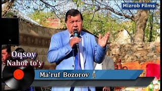 картинка: Ma'ruf Bozorov _ Oqsoy _ Nahor to'y  |  Маъруф Бозоров - Оксой _ Нахор туй _ 10_04_2021