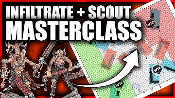 How to use Infiltrate and Scout moves in competitive Warhammer 40k