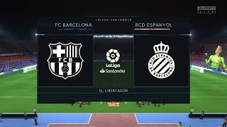 FC Barcelona vs RCD Espanyol | La Liga Santander | EA Sports FIFA 23