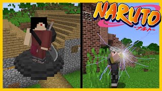 SHOW OFF ALL THE NEW JUTSU YOU LEARNED! Minecraft Naruto Mod Episode 22 screenshot 5