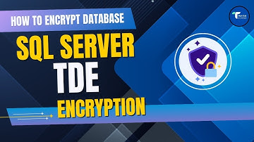 How to Configure TDE Encryption on SQL Server with and without Always on