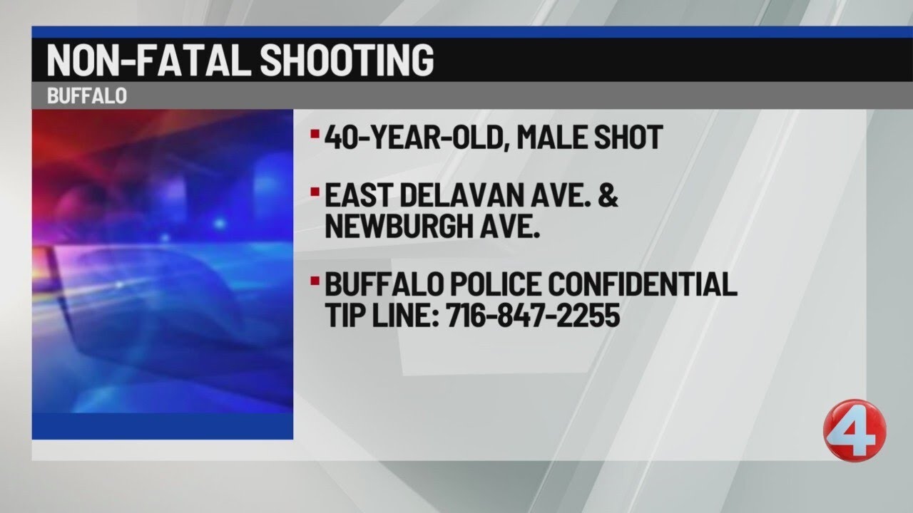 Buffalo police investigating non-fatal shooting - YouTube