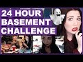 24 Hour Haunted Basement Challenge!