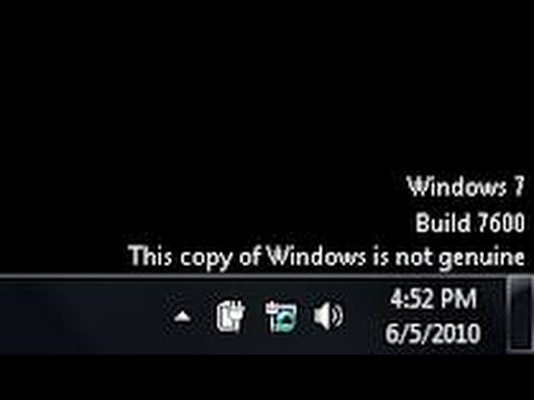 Cette Copie De Windows Nest Pas Authentiquewindows 7 Sans Téléchargement