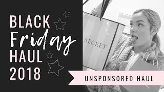 Black Friday HAUL 2018 | sascha