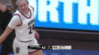 Brown Vs Mitchell College - Wbb Highlights