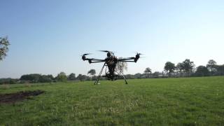 GPS and altitude hold test with X6-650 multirotor