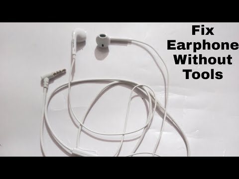 how to fix earphones that only work on one side without cutting