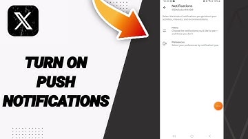How To Turn On Push Notifications On X Twitter App