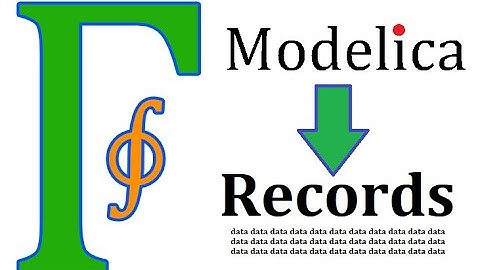 Introduction to Records in Modelica