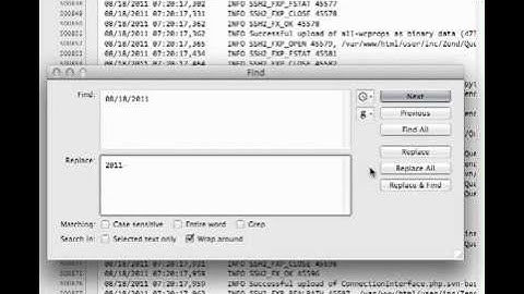 Find and replace -- Now FASTER