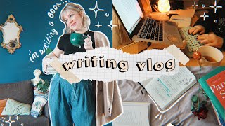 a cozy writing vlog 🖋️ sharing my process, insecurities & inspiration