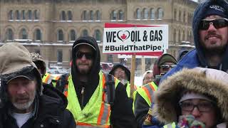 RAW: United We Roll returns to Hill for last protest before returning home