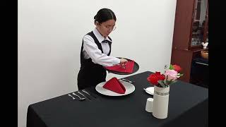 Food & Beverage Services NCII TESDA Table Set-up
