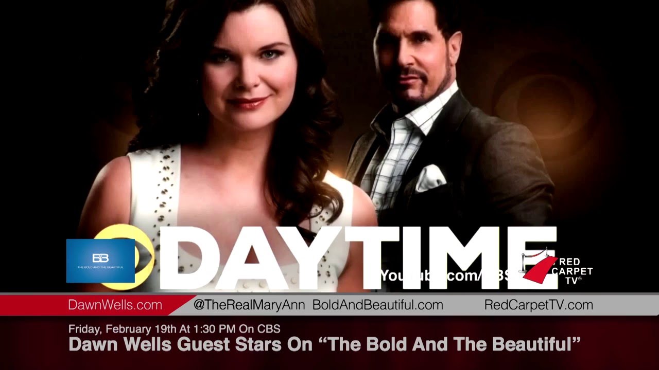 Dawn Wells Guest Stars On "The Bold And The Beautiful" - YouTube