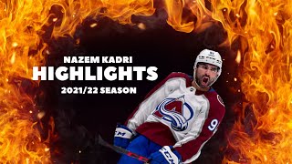 Nazem Kadri All Primary Points (Goals/First Assists) From The 2021/22 Season | Calgary Flames