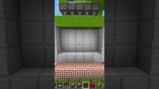 Minecraft 5x3 Piston Door🛑🛑🚧 #minecraft #minecraftbuilding #minecraftredstone