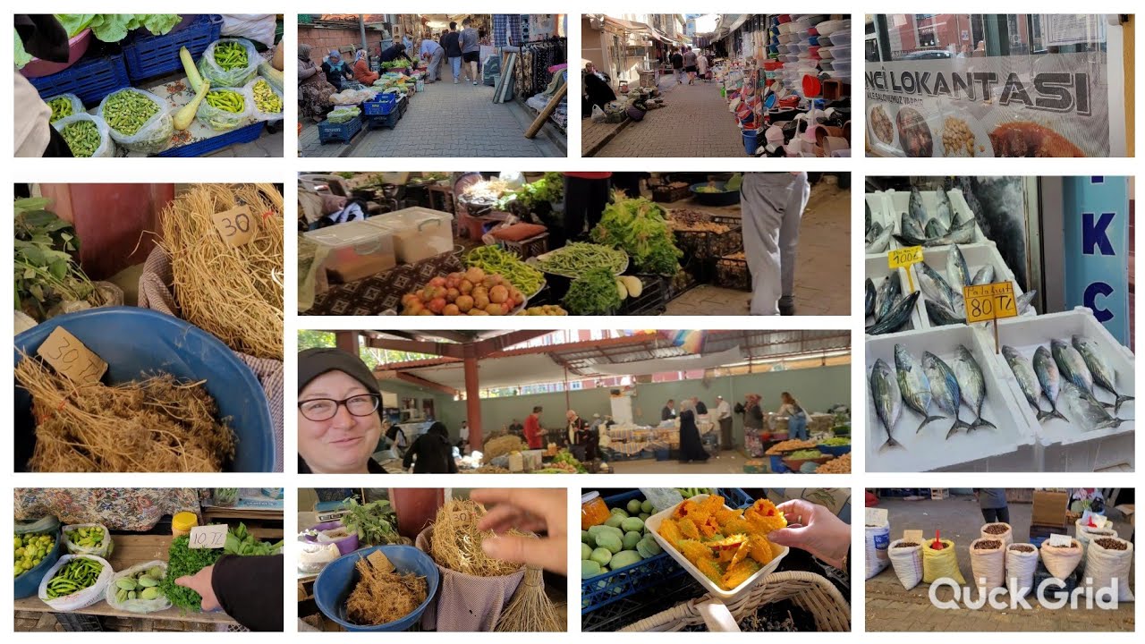 KOY HAYATI&INEBOLU PAZARINDAYIZ BU PAZARDA HERSEY HANIMLARIN EL EMEGINI EN DOGALINDAN HERSEY VAR