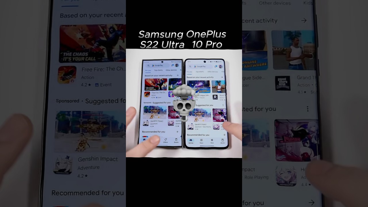 Samsung S22 Ultra Vs Oneplus 10 Pro Speed Test !!