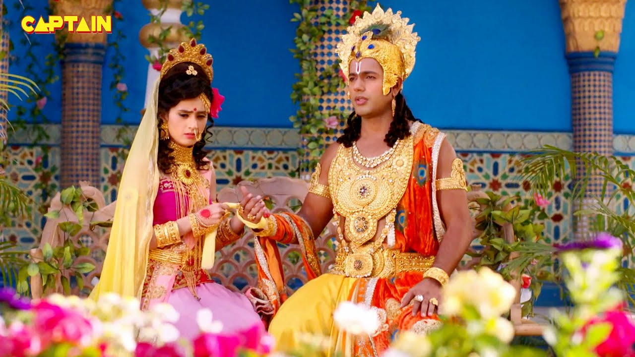 जब द्रौपदी ने साड़ी फाड़ कर बांध दी कृष्ण की ऊँगली पर | Suryaputra Karn | Ep No. 132 | 