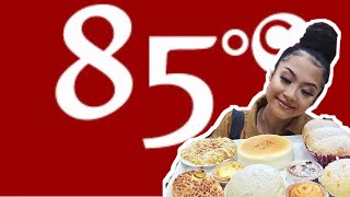 TRYING UNRELEASED PASTRIES AT 85°C BAKERY CAFE