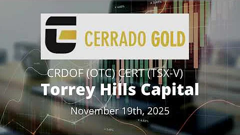 Cerrado Gold Corporate Update