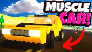 I Built a MUSCLE CAR to Race for WINS in the NEW Lego 2K Drive Gameplay!