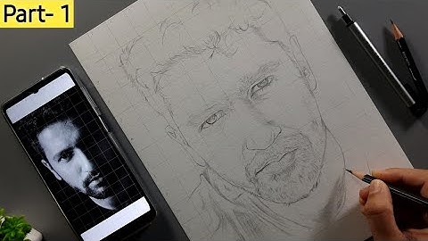 How To Draw Vicky Kaushal?| Outline Drawing Tutorial (Part-1)