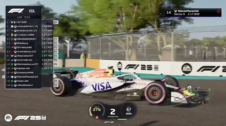FPRL | F1 25 | Season 11 Race 4 | Tier 2 | Miami