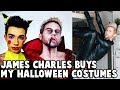 JAMES CHARLES BUYS MY HALLOWEEN COSTUMES