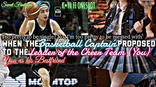 'When the Basketball Captain proposed to the leader of the Cheer Team' Taehyung FF oneshot