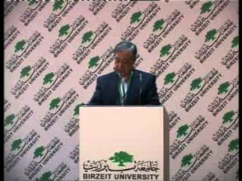 Mr. Talal Naser El Deen Speech at Birzeit Universi...