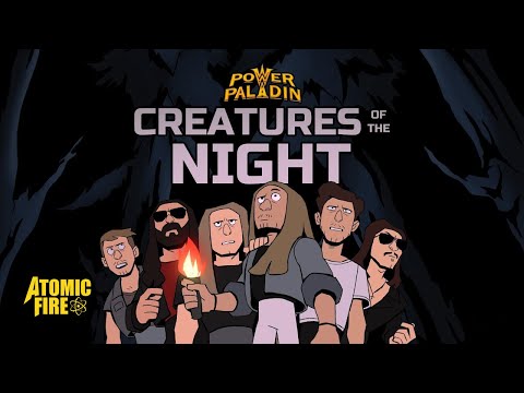 POWER PALADIN - Creatures Of The Night (OFFICIAL ANIMATED VIDEO)