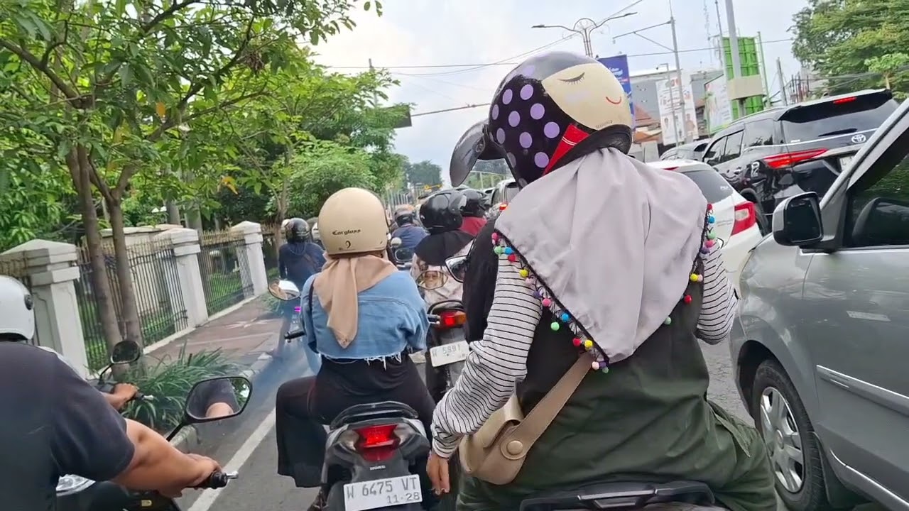 SPIL PERJALANAN DARI PORONG KE WARU SIDOARJO..🤩😇