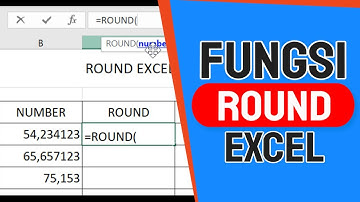 Membulatkan Bilangan dengan Fungsi ROUND di Excel
