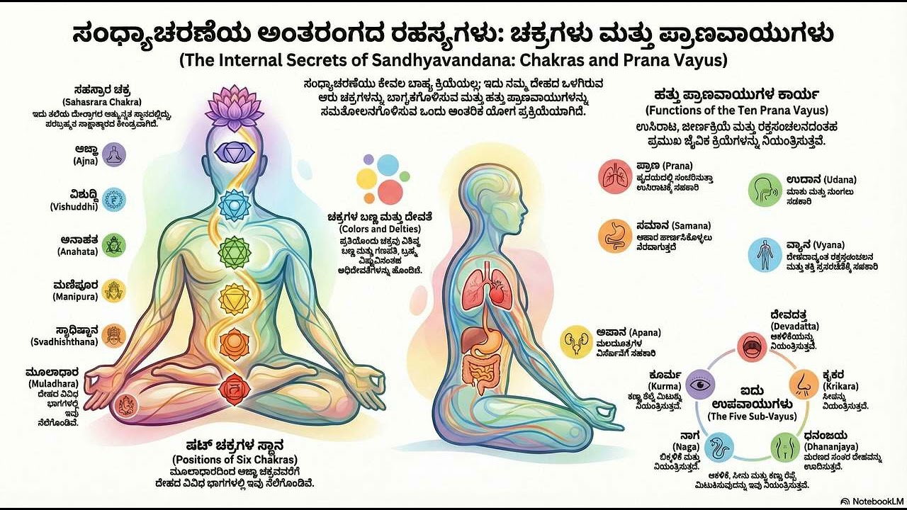 ಸಂಧ್ಯಾವಂದನೆಯಲ್ಲಿ ಅಡಗಿರುವ 72000 ನಾಡಿಗಳ ವಿಜ್ಞಾನ
