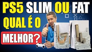 PS5 | ÚLTIMO MODELO FAT VS SLIM, COMPARATIVO TÉCNICO, DETALHADO.