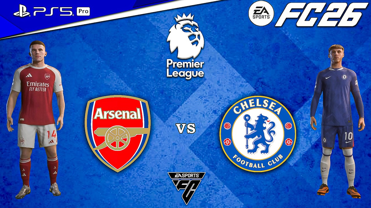 FC 26 - Arsenal vs. Chelsea | English Premier League Match | Bukayo Saka vs Cole Palmer epic battle