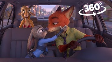 Zootopia 2: Nick and Judy Kiss Scene | 360 8K VR