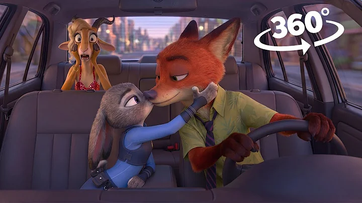 Zootopia 2: Nick and Judy Kiss Scene | 360 8K VR