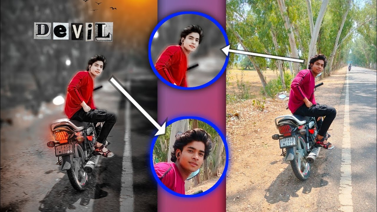 Black tutorial photo editing Black and face smooth editing Black