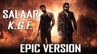 Sound of Salaar feat. Rocky Bhai Entry | Salaar x KGF | EPIC VERSION Resimi