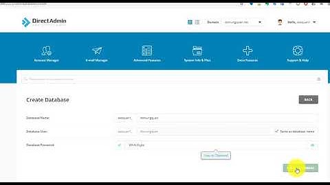 Hướng dẫn tạo Database và Import Database Seo Hosting | AZDIGI HOST