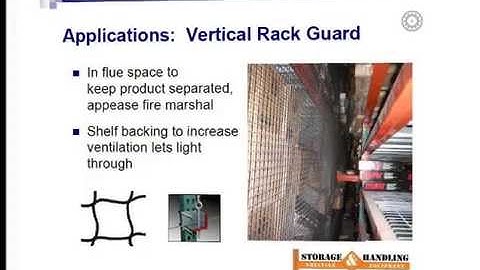 Pallet Rack Safety Net Solutions