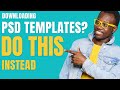 Do this instead of Downloading PSD Templates - Photopea Tutorial