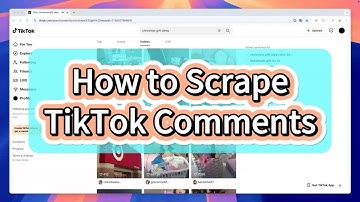 How to Scrape TikTok Video Comments Effortlessly with Tapicker